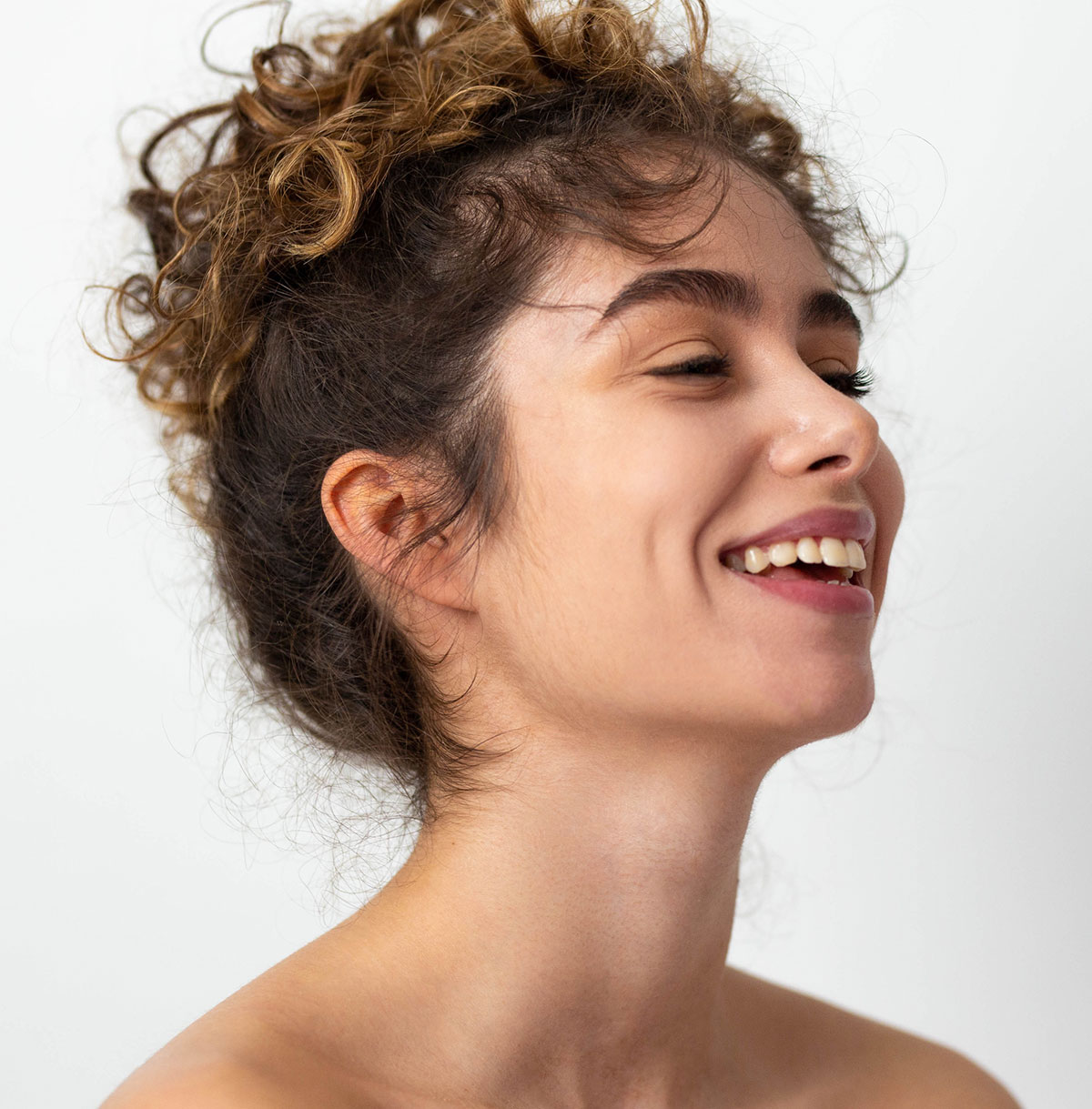 woman after hydrafacial clearwater